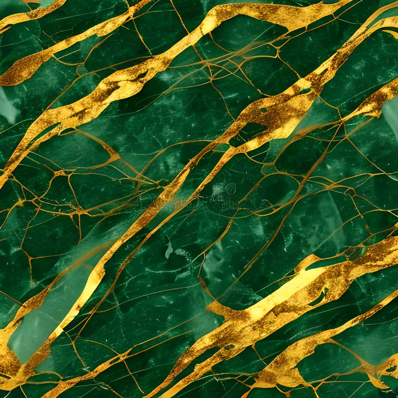 Grün-goldenes Konzertmotiv
